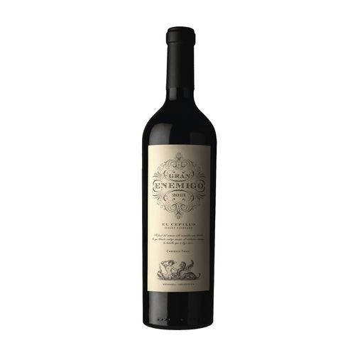 El Gran Enemigo Cepillo Single Vin Cab Franc Malbec 750 ml