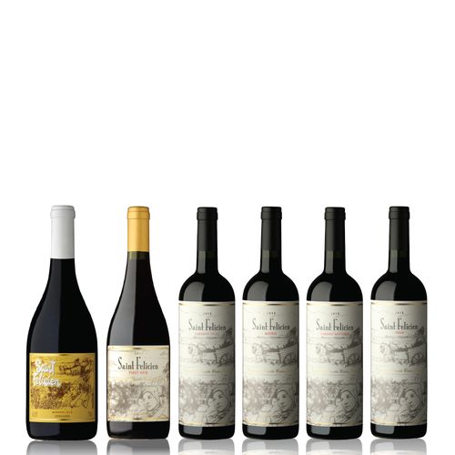 Saint Felicien Surtido 6 Vinos tintos
