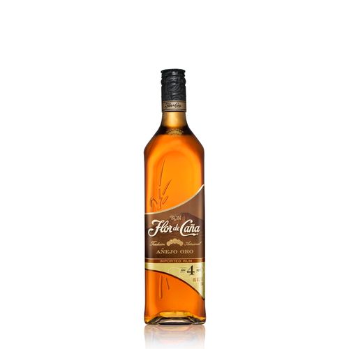 Ron Flor De Caña Oro 4 Años 750 ml