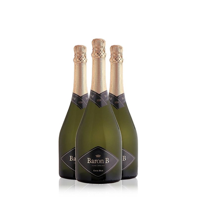 Baron B Extra Brut - 3 X 750 Ml