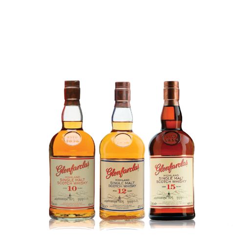 Glenfarclas Seleccion x 3 con Estuche