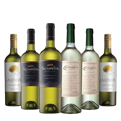 Vinos Blancos Surtido x 6