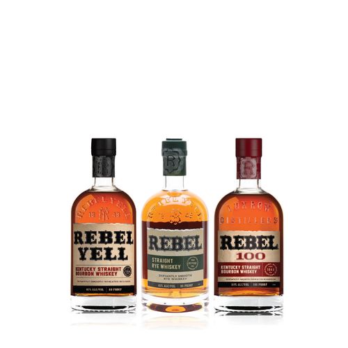 Rebel Seleccion Caja x 3 con Estuche