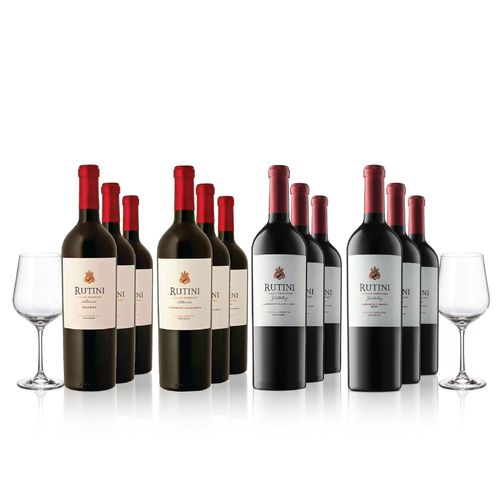 SmartBox Rutini Single Vineyard Seleccion x 8 mas 2 Copas