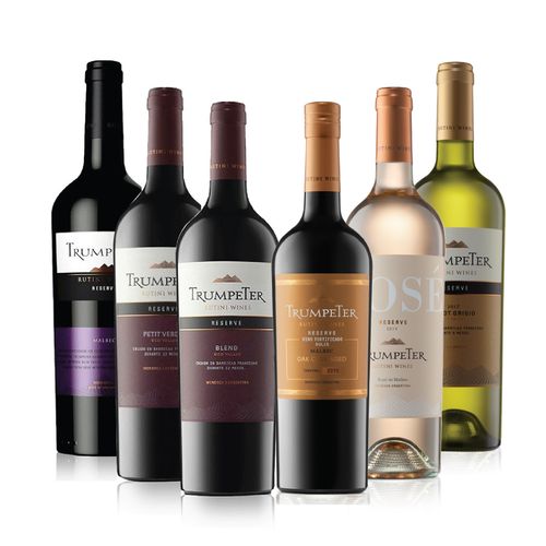 Vinos Combinados Trumpeter Reserva Selección x 6 c/ Estuche