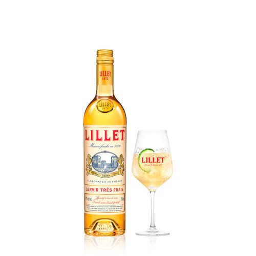 Lillet Blanc mas Copa con Estuche