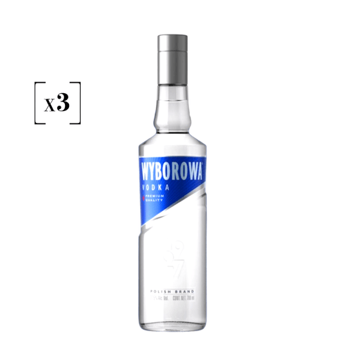Wyborowa 700 ml Pack x 3
