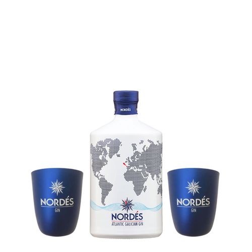 Gin Set Nordés + 2 Vasos Nordés c Estuche