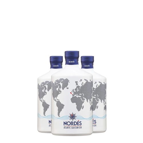 Gin Nordes 700 ml Caja x 3