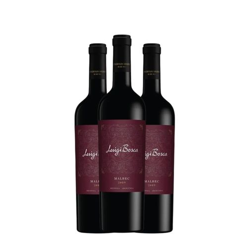 Luigi Bosca Malbec 750 ml Caja x 3