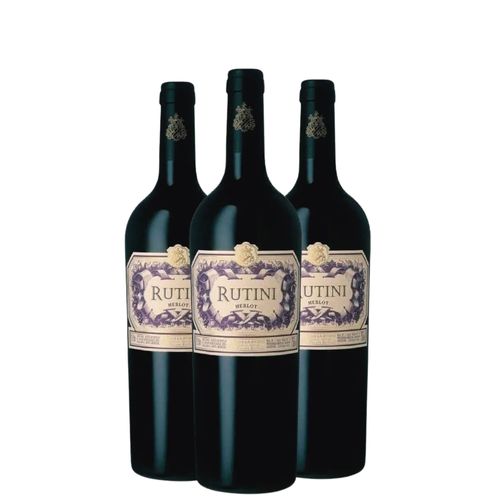 Rutini Coleccion Merlot 750 ml Caja x 3
