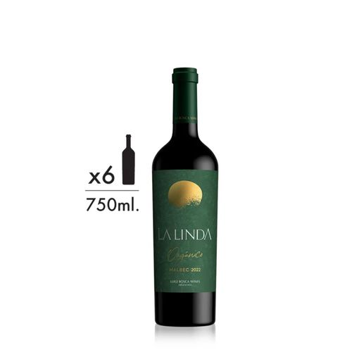 La Linda Malbec Organico Caja x 6